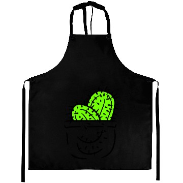Discover 2 Chest Pocket Cactus Plants Prickly Cacti In Bag Aprons
