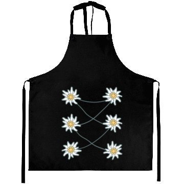 Discover White Alps Edelweiss Flower Mountain Hiking Flower Aprons