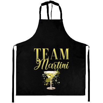 Discover Team Martini Cocktail Bartender Aprons