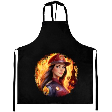 Discover Princesses Firefighter Aprons