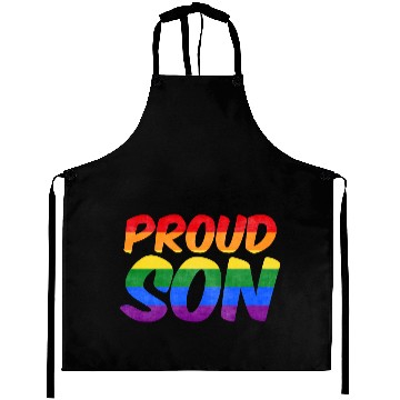 Discover Just be yourself! (Proud Son) Aprons