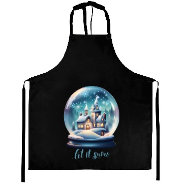 Discover Let It Snow Aprons