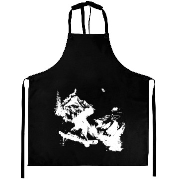 Discover Snowboarding Graphic Aprons
