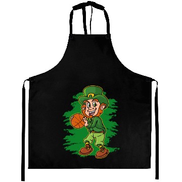 Discover Basket Baller St Patricks Day Basketball Aprons