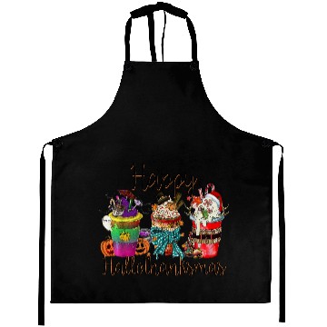 Discover Happy Hallothanksmas Aprons