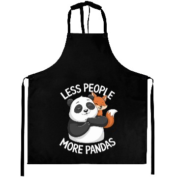 Discover Less People More Pandas Cute Animal Hug Aprons