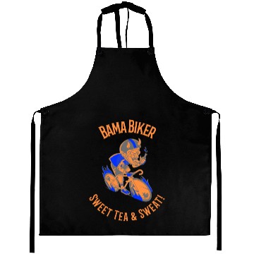 Discover Bama Biker: Sweet Tea & Sweat! Albm Cycling Aprons