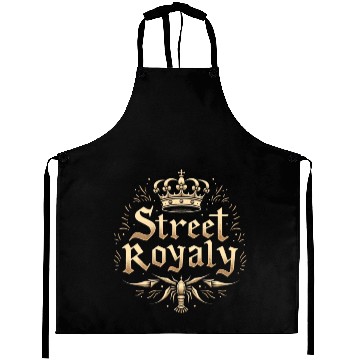 Discover Street Royalty Golden Lobster Aprons