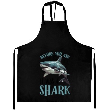 Discover Before You Ask It Was A Shark 2 Aprons