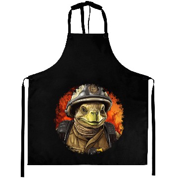 Discover Firefighter turtle Aprons