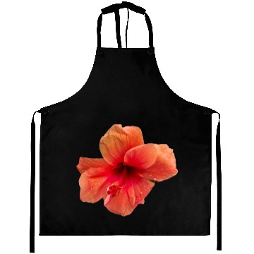 Discover Orange colour hibiscus flower Aprons