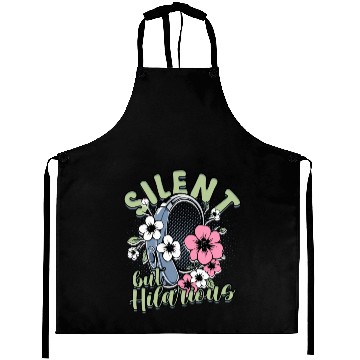 Discover Hearing Impaired Deaf Silent But Hilarious Aprons