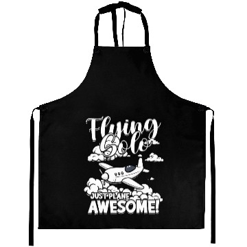 Discover First Solo Flight Flying Solo Just Plane Awesome Aprons