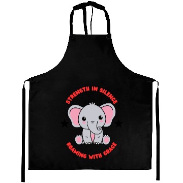 Discover Silent Grief: The Mourning Elephant Aprons