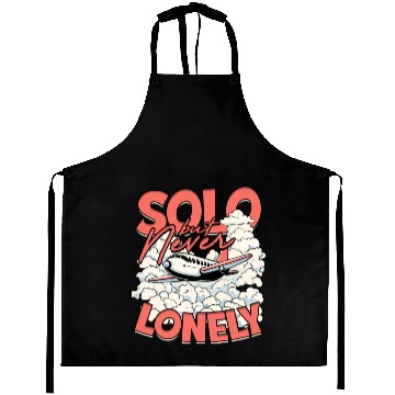 Discover First Solo Flight Pilot Solo But Never Lonely Aprons