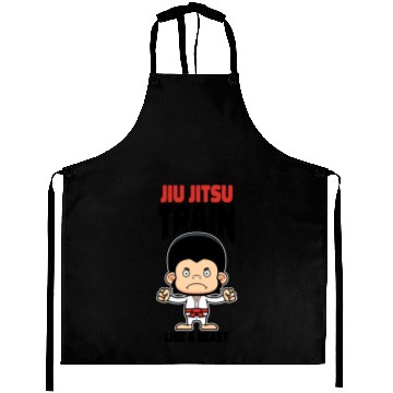 Discover Train like a Beast Jiu Jitsu 5 Aprons