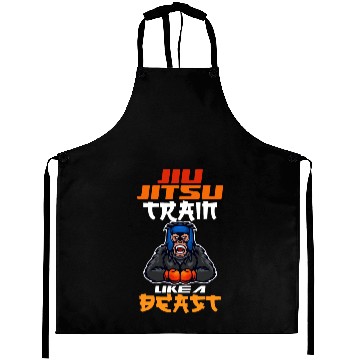 Discover Train like a Beast Jiu Jitsu 4 Aprons