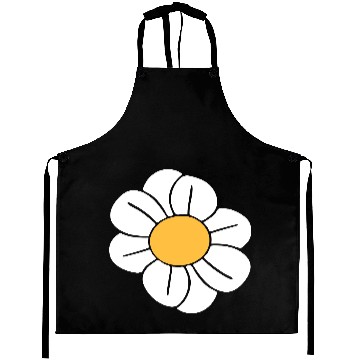 Discover Beautiful White Daisies Flowers Spring Summer Fun Aprons