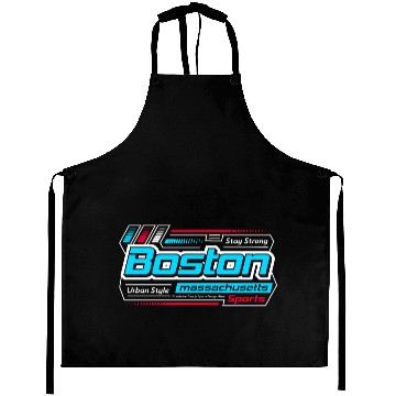 Discover Stay Strong Boston Massachusetts Design Modern Aprons