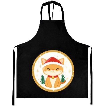 Discover Christmas cats Aprons