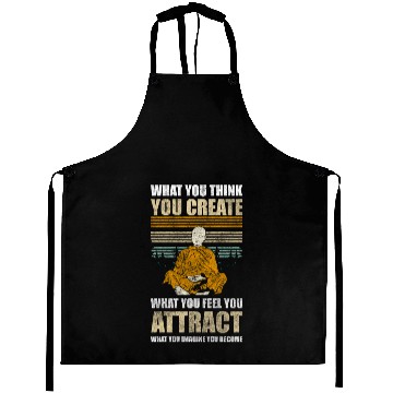 Discover Yoga Spiritual Salvation Mindful Hindu Aprons