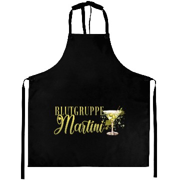 Discover Blutgruppe Martini Cocktail Bartender Aprons