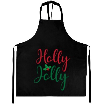 Discover Christmas Holly Jolly Sticker Aprons