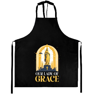 Discover Virgin Mary Our Lady Of Grace Aprons