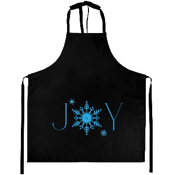 Discover Joy & a snowflake Aprons