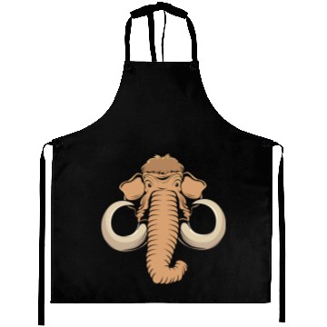 Discover Cute Woolly Mammoth Elephant In A Pocket Aprons
