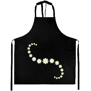 Discover Many Pretty Daisy Flowers Decorative Nature Design Aprons