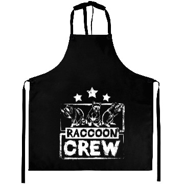 Discover Raccoon crew Aprons
