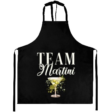Discover Team Martini Cocktail Bartender Aprons