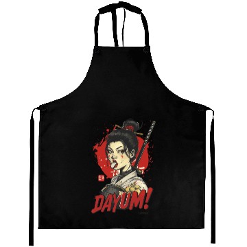 Discover Samurai Geisha Warrior Aprons