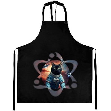 Discover Space Cat Science Aprons