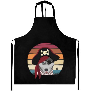 Discover pirate dog Aprons