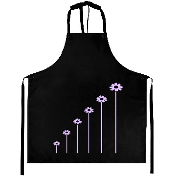 Discover Many Pretty Daisy Flowers Decorative Nature Design Aprons