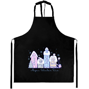 Discover Magic winter time Aprons