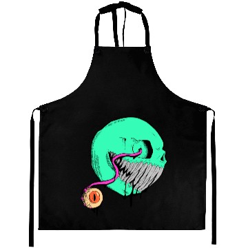 Discover Cringe Zombie Pac Man Aprons