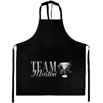 Discover Team Martini Cocktail Bartender Aprons