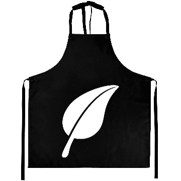 Discover White Beautiful Leaf Eco Spring Summer Cool Nature Aprons