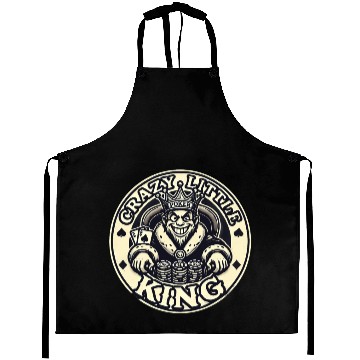Discover Crazy little king poker design Aprons