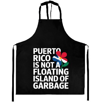 Discover Puerto Rico Pride Bold Awareness Statement Aprons