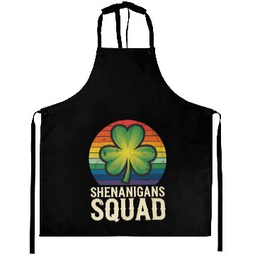 Discover Shenanigans Squad Matching St Patricks Day Group Aprons