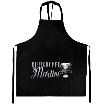 Discover Blutgruppe Martini Cocktail Bartender Aprons