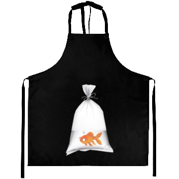 Discover fish in a bag Aprons
