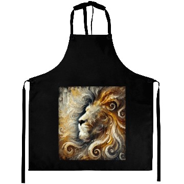 Discover Abstract Lion Aprons