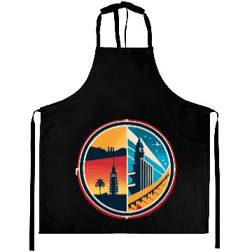 Discover Los Angeles Aprons