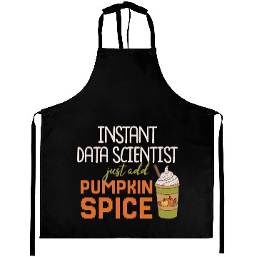 Discover Data Scientist Thanksgiving Pumpkin Spice Aprons