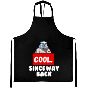 Discover Cool Since Way Back Birthday Aprons